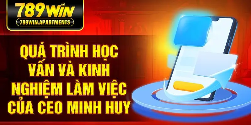 Quá trình học vấn và kinh nghiệm làm việc của CEO Minh Huy